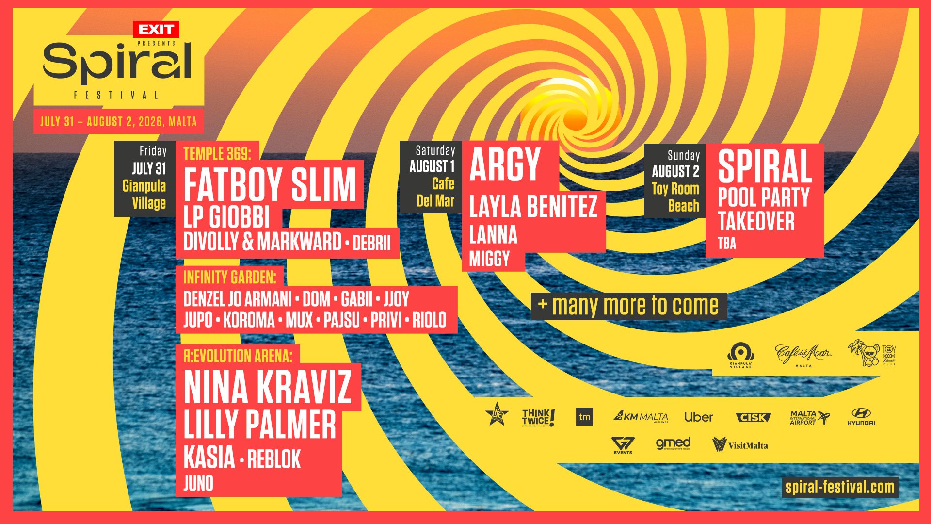 EXIT Presents: Spiral Festival 2026