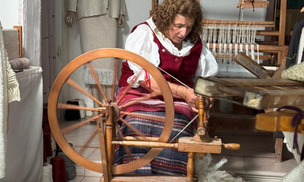 Spinning Yarn