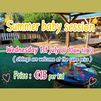 Summer baby session