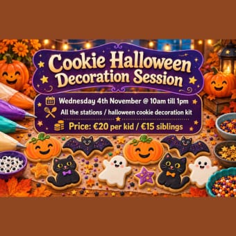 Halloween Cookie Decoration Session