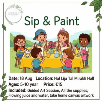 Sip, Paint & Create!
