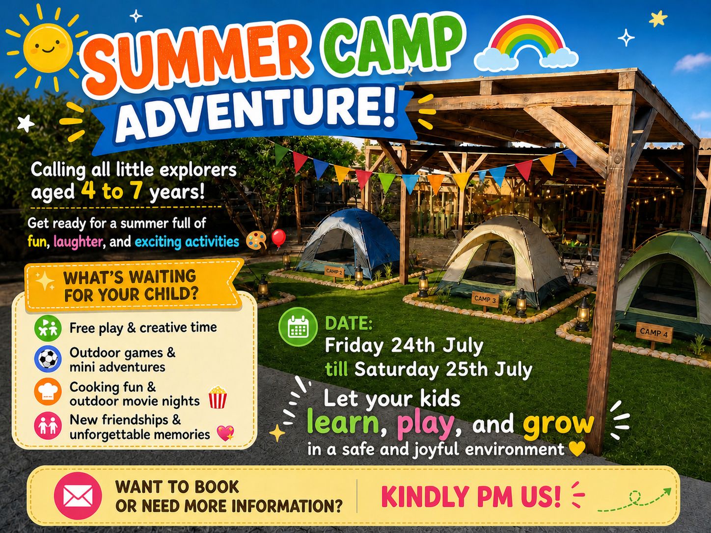Summer Camp Adventure (4-7 years)
