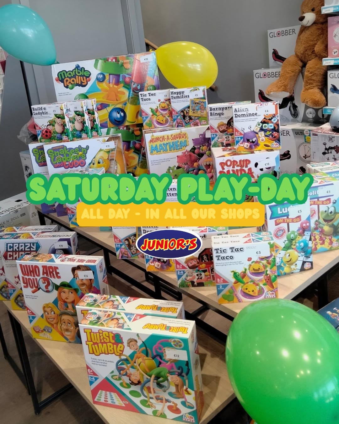 Saturday Play Day at Junior\'s
