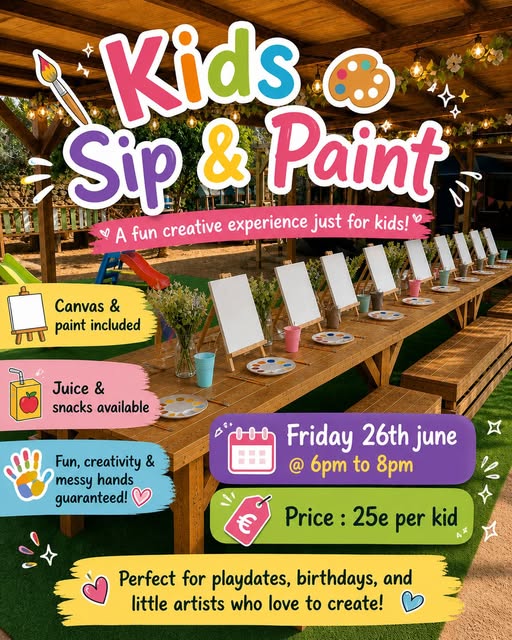 Kids Sip & Paint