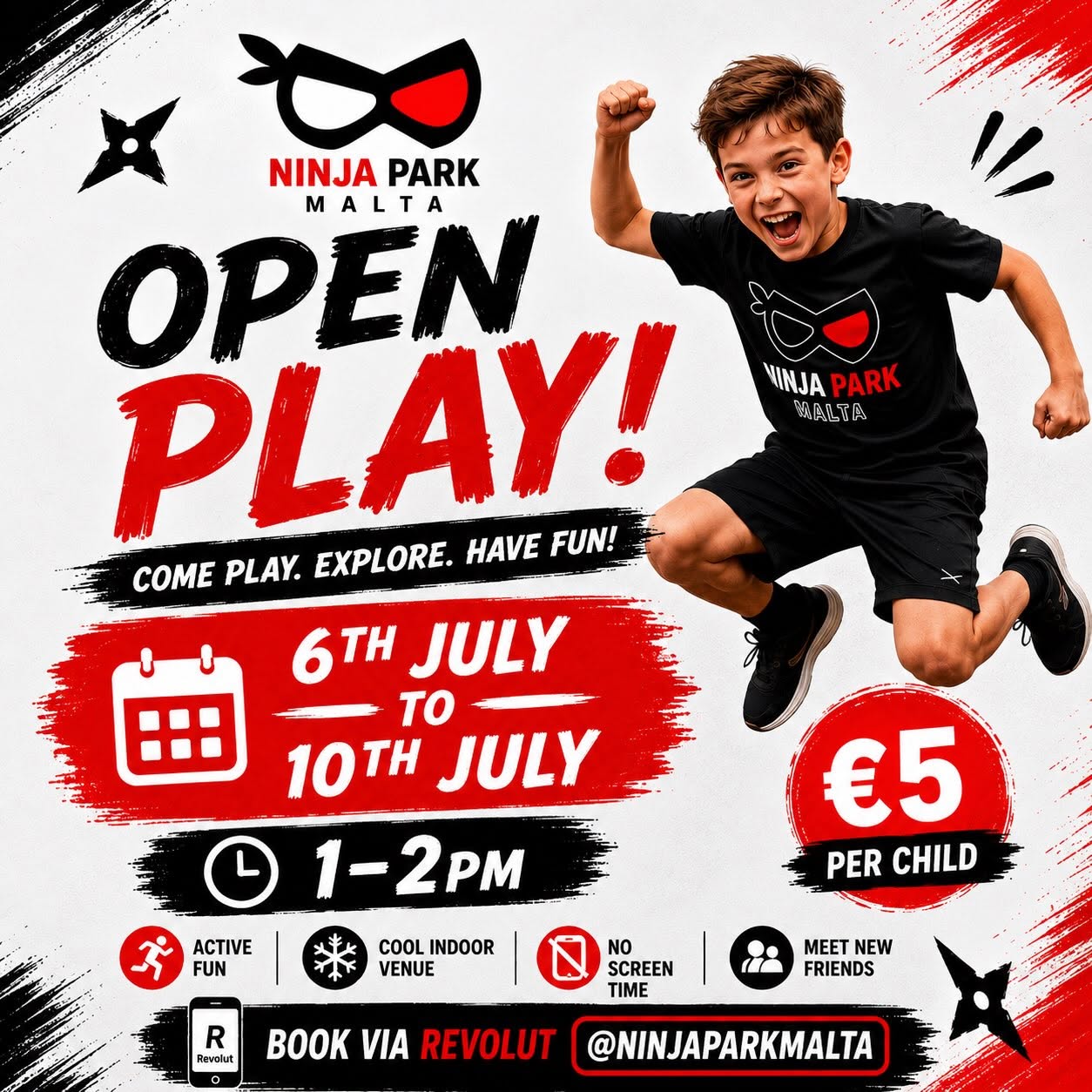 Open Play Sessions