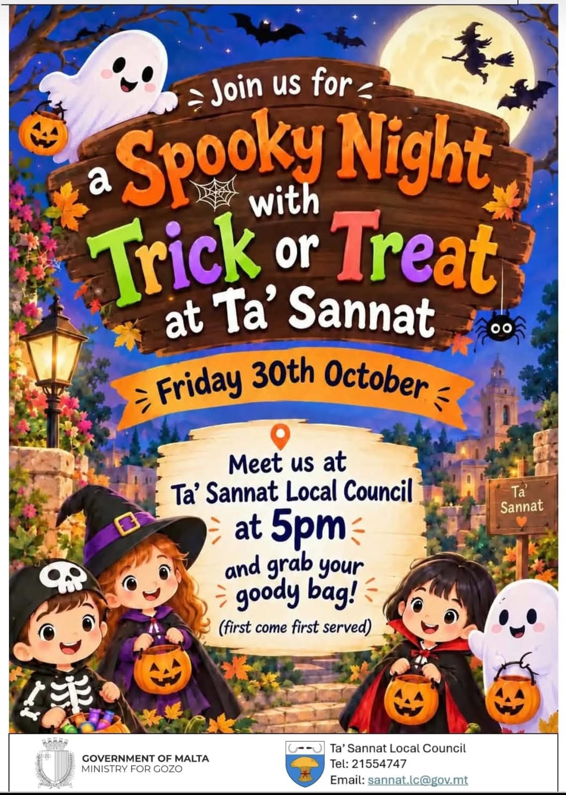 A Spooky Night with Trick or Treat