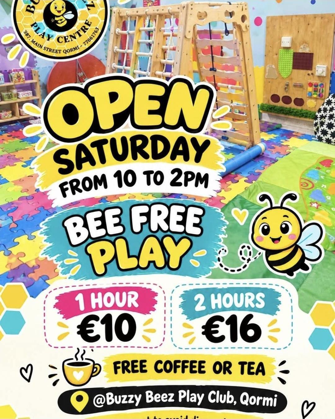 Bee Free Play (All Ages)