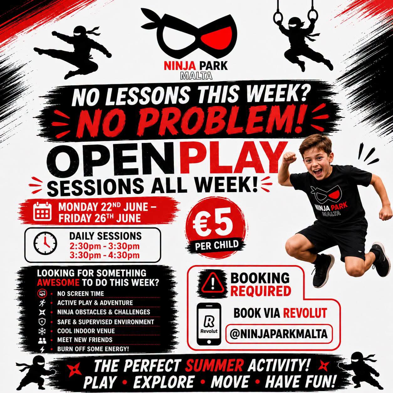 Open Play Sessions