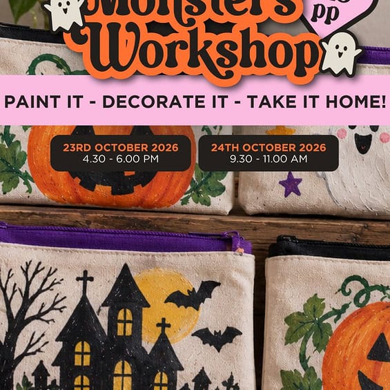 Little Monsters Halloween Workshop (All Ages)