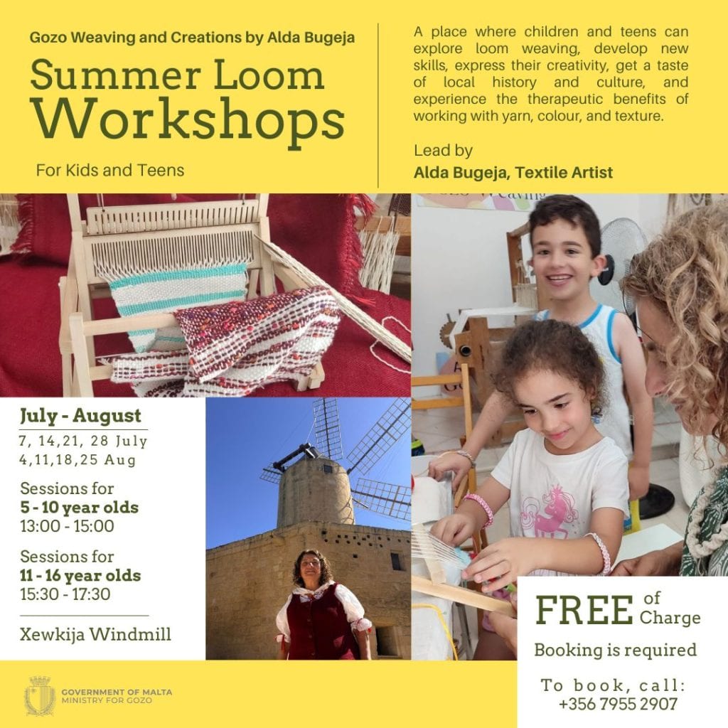 Loom Workshops (5-16 years)