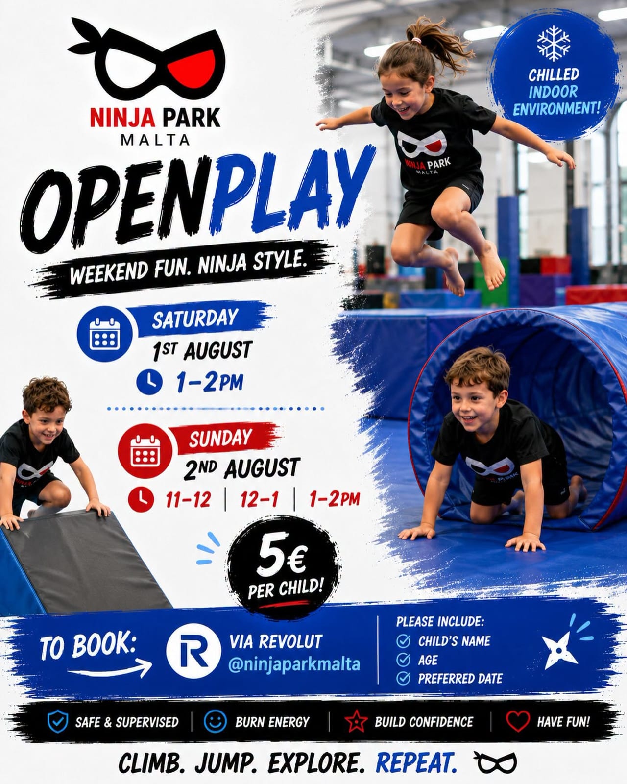 Open Play Sessions
