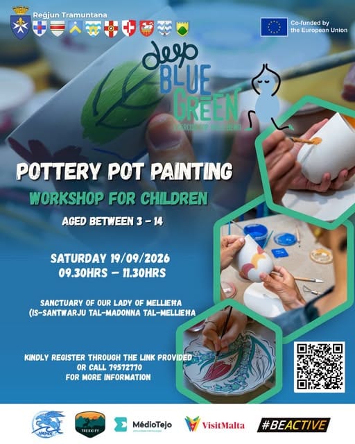 Pottery Pot Painting Workshop (3-14 years)