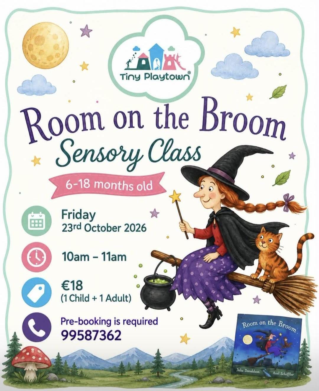 Room on the Broom Sensory Class (6-18 months)