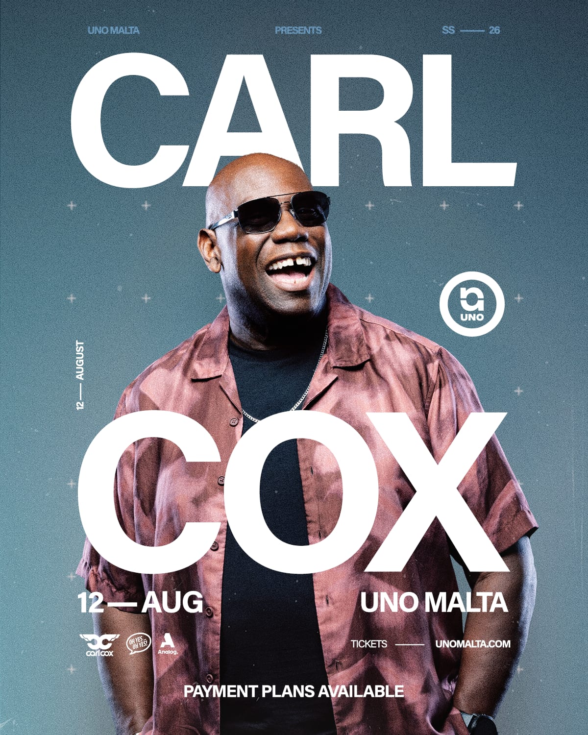 UNO Malta presents Carl Cox