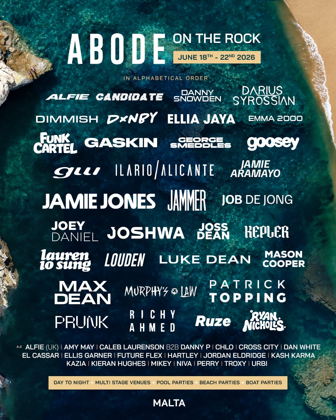 ABODE On The Rock 2026