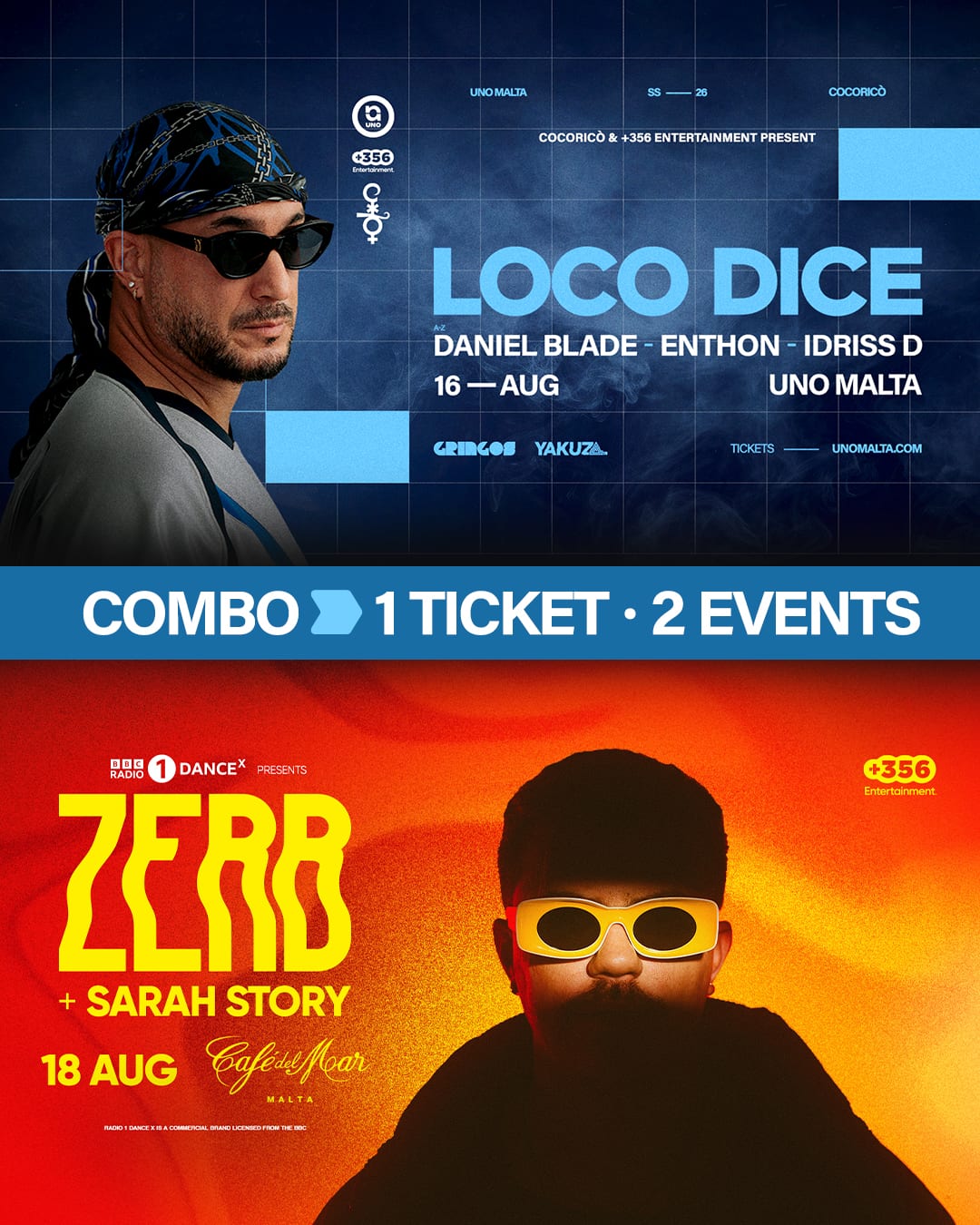 Loco Dice + BBC Radio 1 Dance X presents Zerb