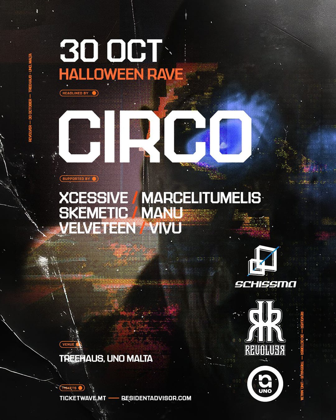 REVOLVER X SCHISSMA pres. CIRCO [HALLOWEEN RAVE]