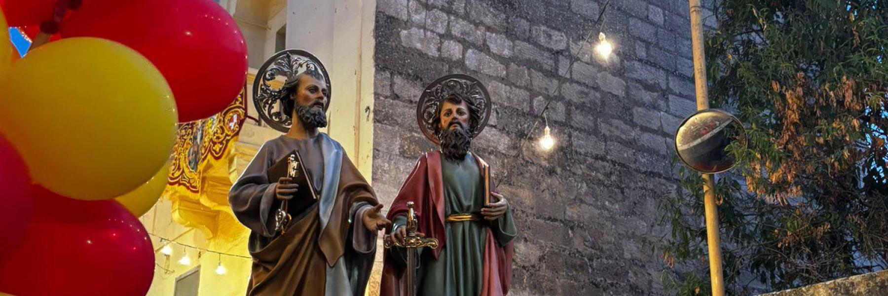 Festivities on the Eve of the Feast of Saint Peter and Saint Paul